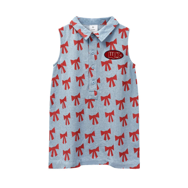 Wynken Bow Amore Denim Dress 14 / Denim