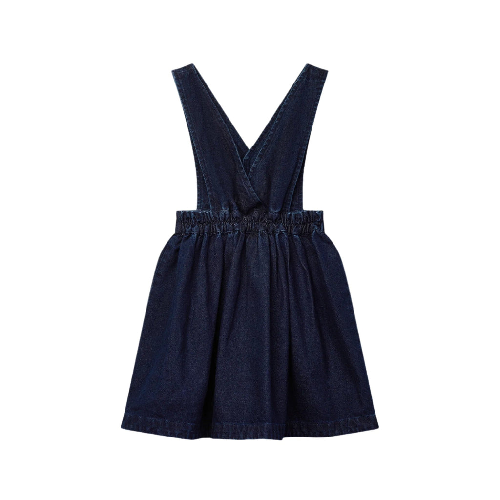 Wynken Dress Jellybeanzkids Wynken Annka Pinafore-Denim