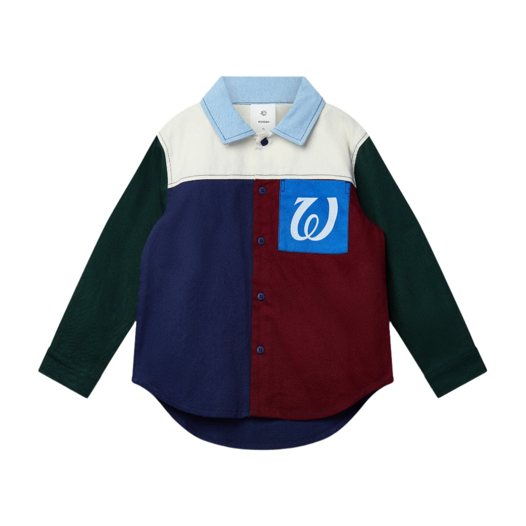 Wynken Shirt Jellybeanzkids Wynken Beau Shirt-Navy