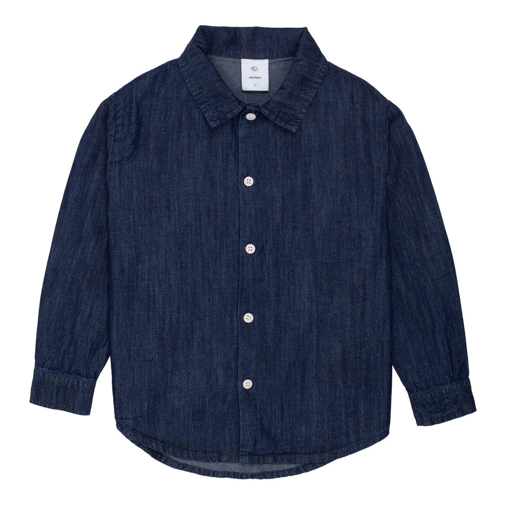 Wynken Shirt Jellybeanzkids Wynken Riga Shirt Denim