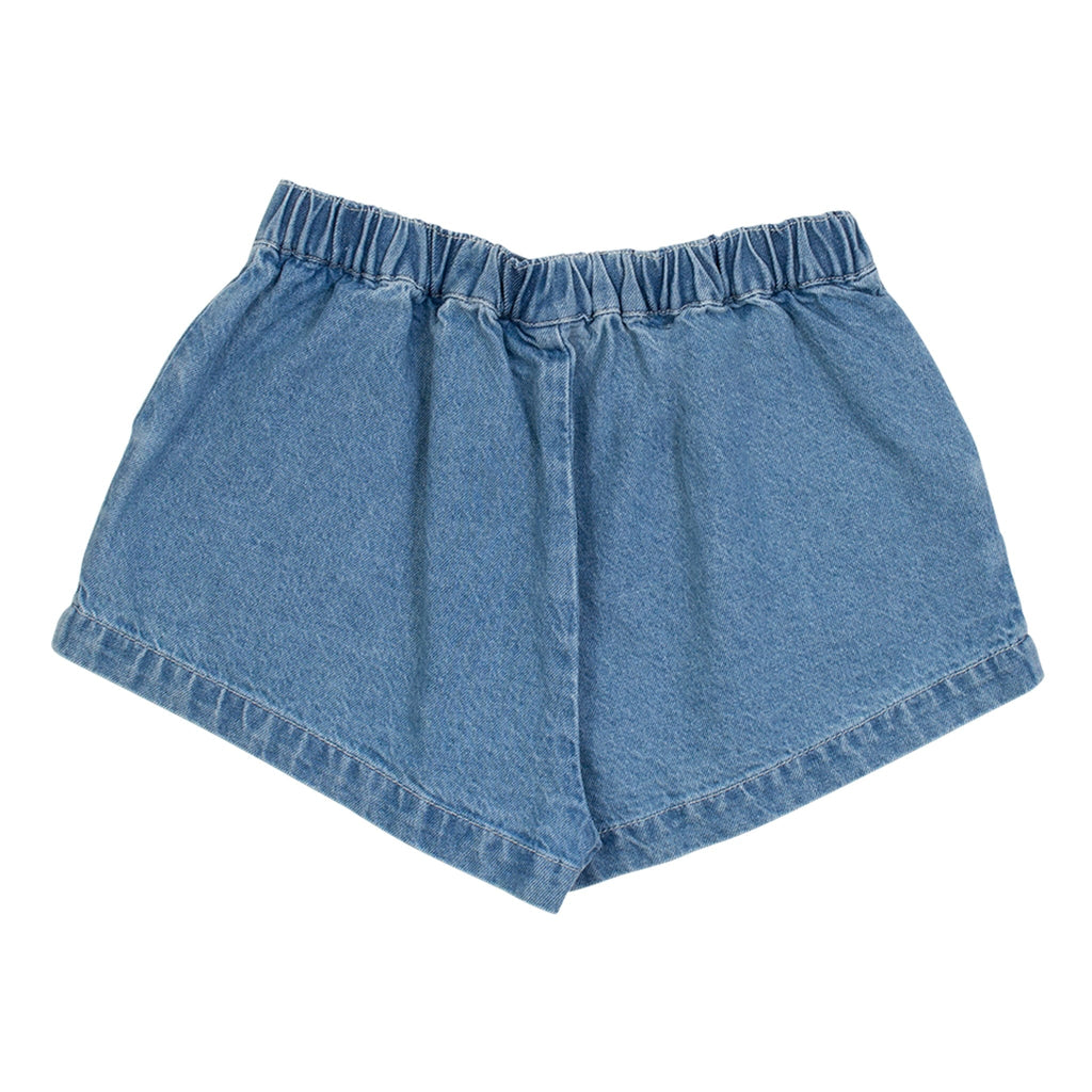 Wynken shorts Jellybeanzkids Wynken Kons Denim Short- Mid Bleached Denim