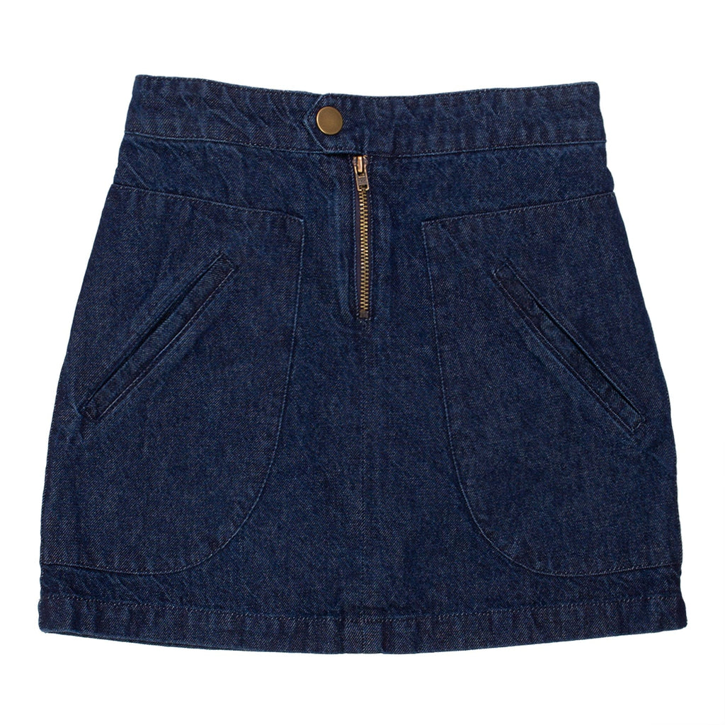 Wynken Skirt Jellybeanzkids Wynken Riga Skirt Denim