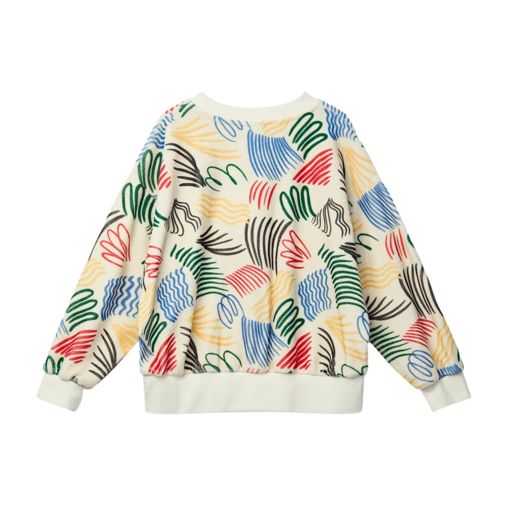 Wynken Sweatshirt Jellybeanzkids Wynken Allegro Sweatshirt- Ecru