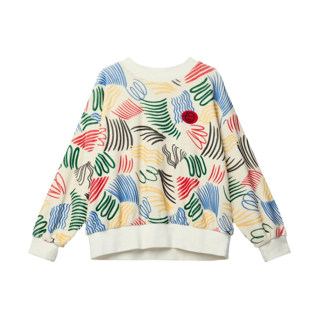 Wynken Sweatshirt Jellybeanzkids Wynken Allegro Sweatshirt- Ecru