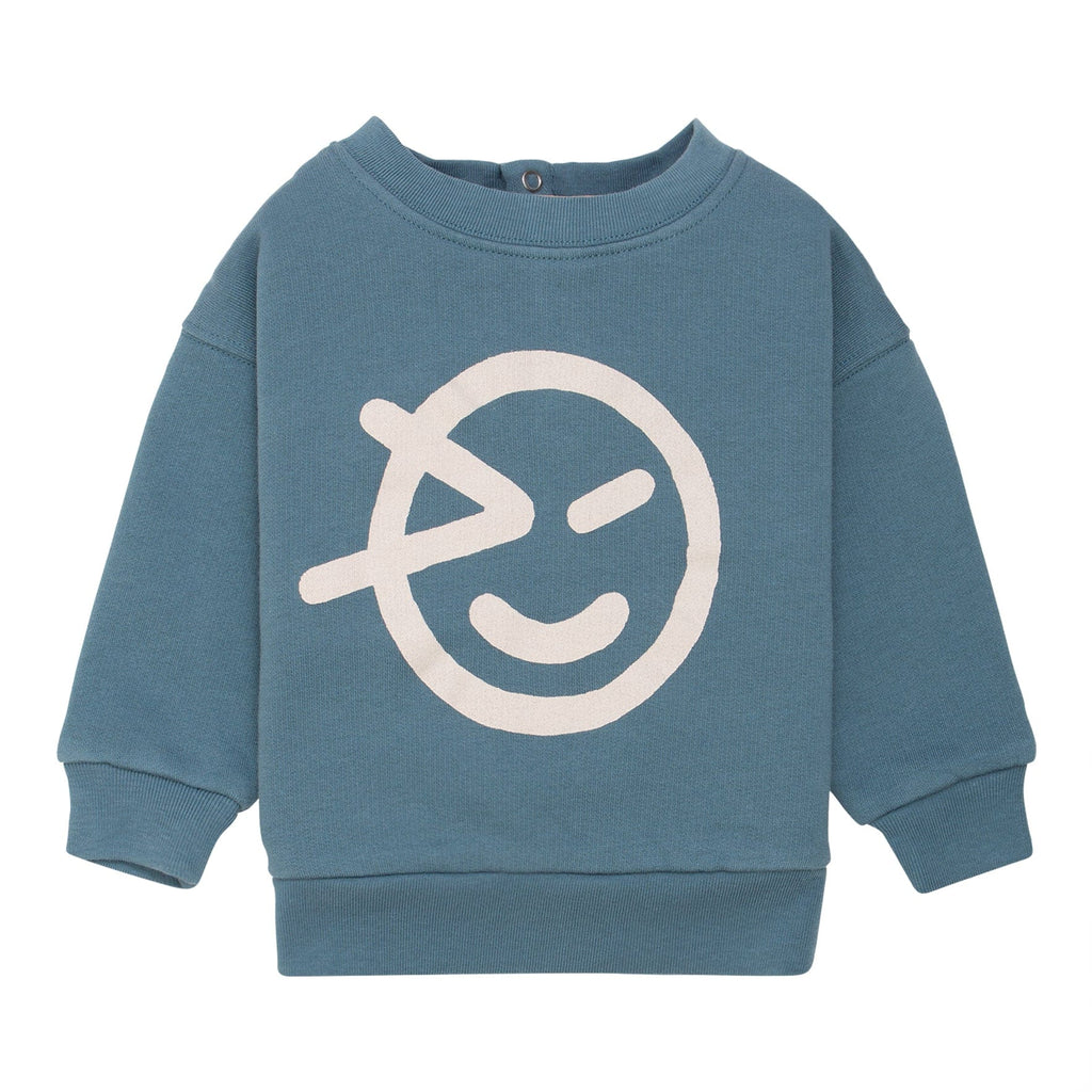 Wynken Sweatshirt Jellybeanzkids Wynken Baby Sweat- Frosted Green
