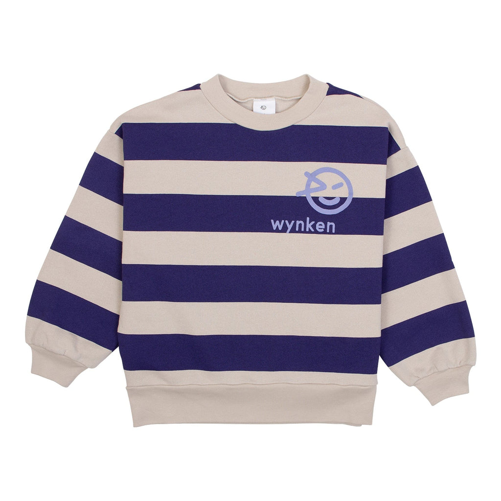 Wynken Sweatshirt Jellybeanzkids Wynken Classic Sweat Grey Stripe