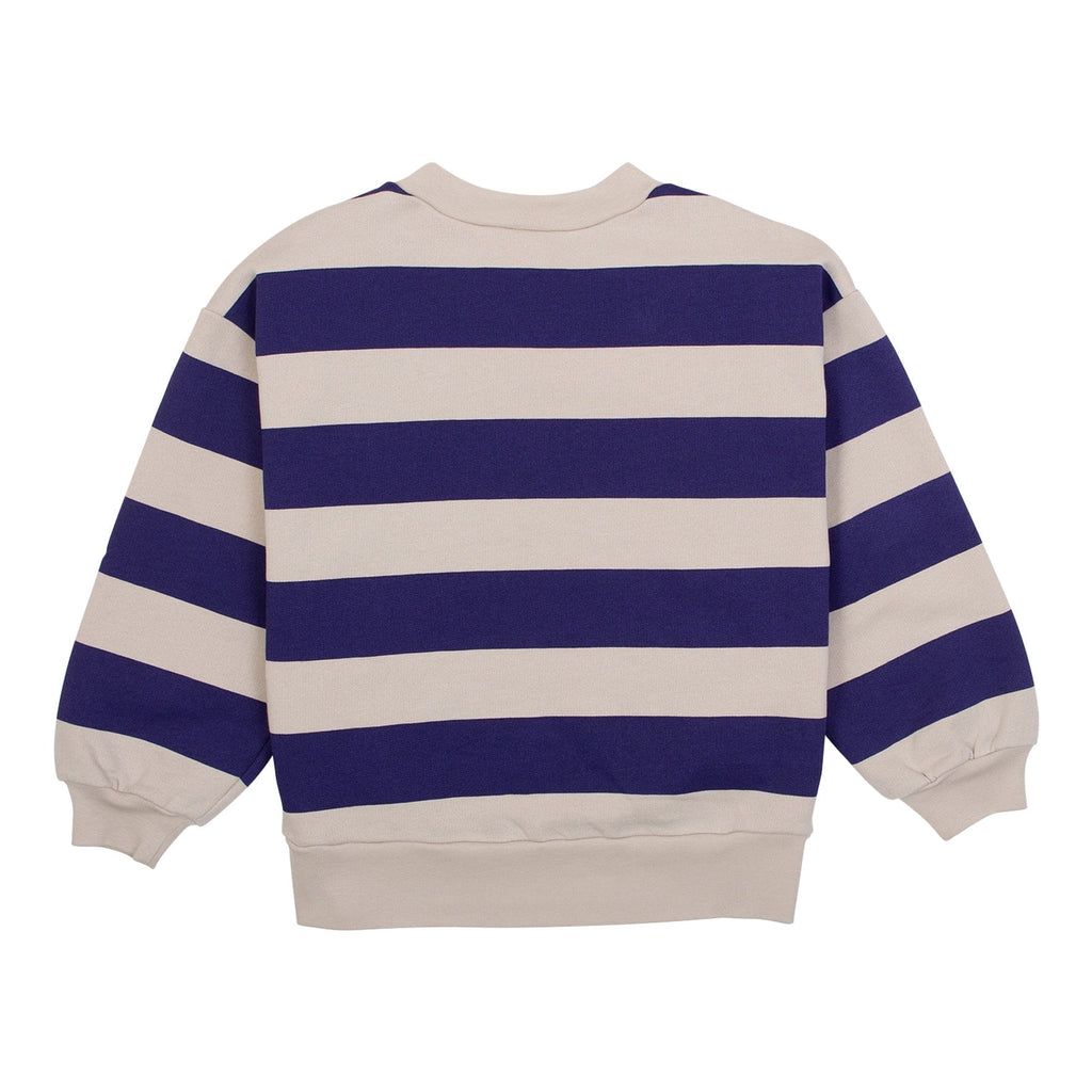 Wynken Sweatshirt Jellybeanzkids Wynken Classic Sweat Grey Stripe