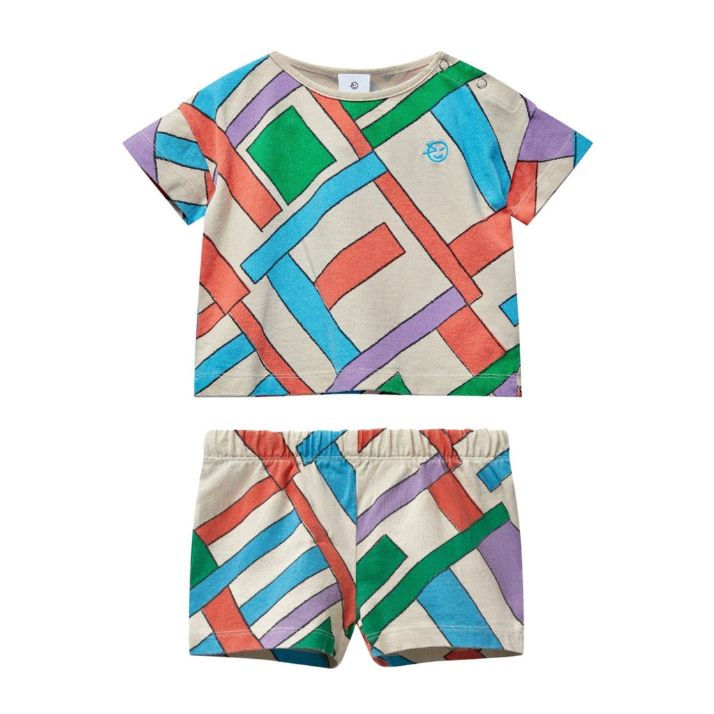 Wynken T-shirt Jellybeanzkids Wynken Geometric Set- Multi