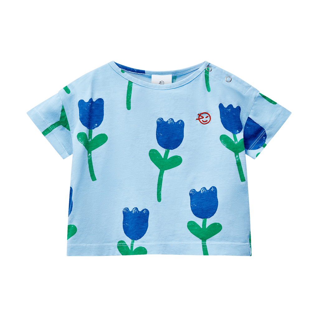 Wynken T-shirt Jellybeanzkids Wynken Tulip Set- Blue