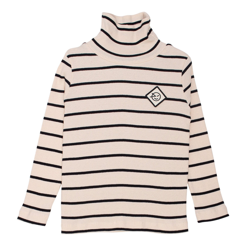Wynken Top Jellybeanzkids Wynken Luna Roll Neck Ecru
