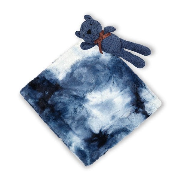 Zandino Couture Blanket Jellybeanzkids Zandino Couture Ethan Blue Security Blanket OS