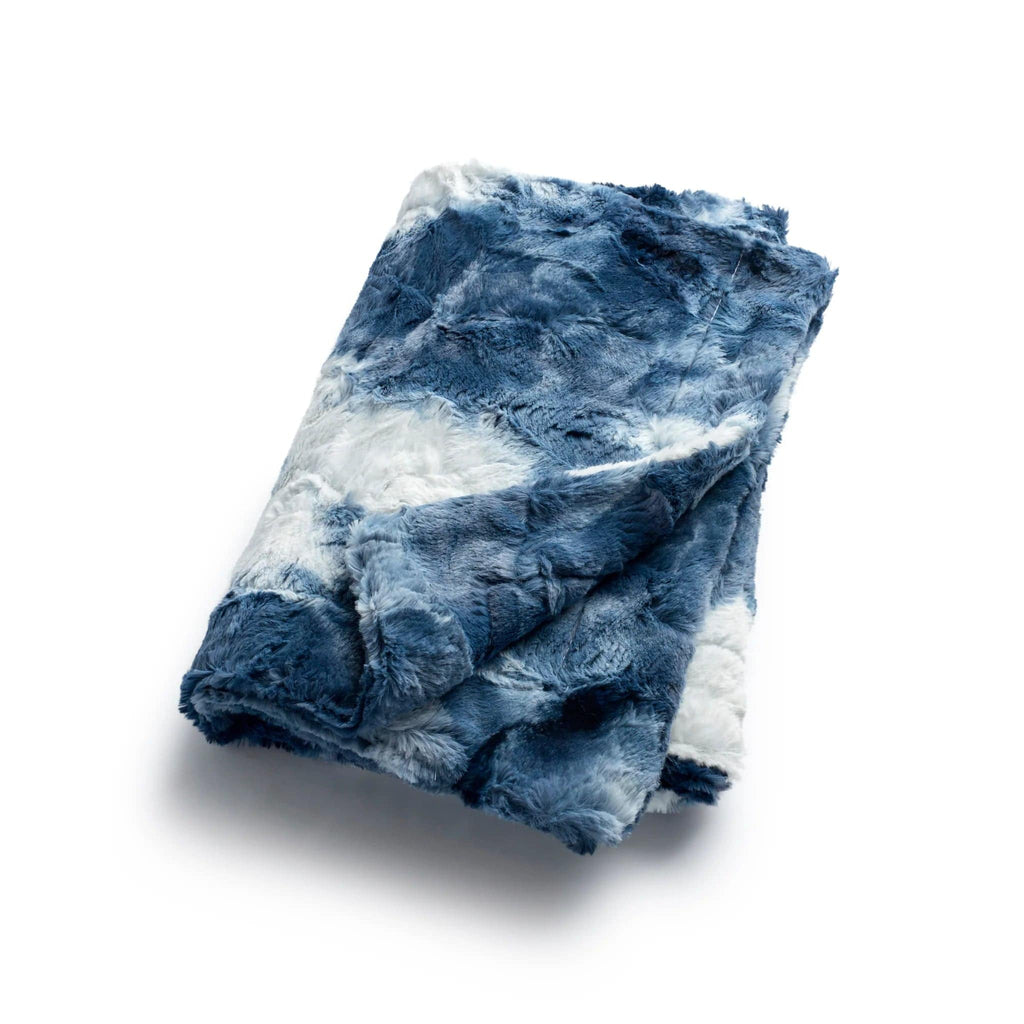 Zandino Couture Blanket Jellybeanzkids Zandino Couture Ethan Plush Blanket- Blue OS