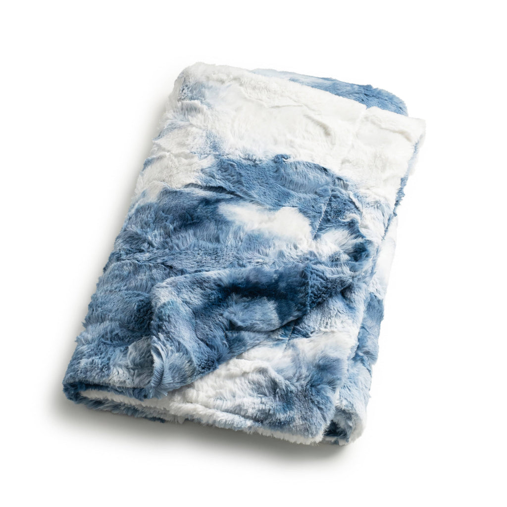 Zandino Couture Blanket Jellybeanzkids Zandino Couture Hudson Plush Blanket- Denim OS