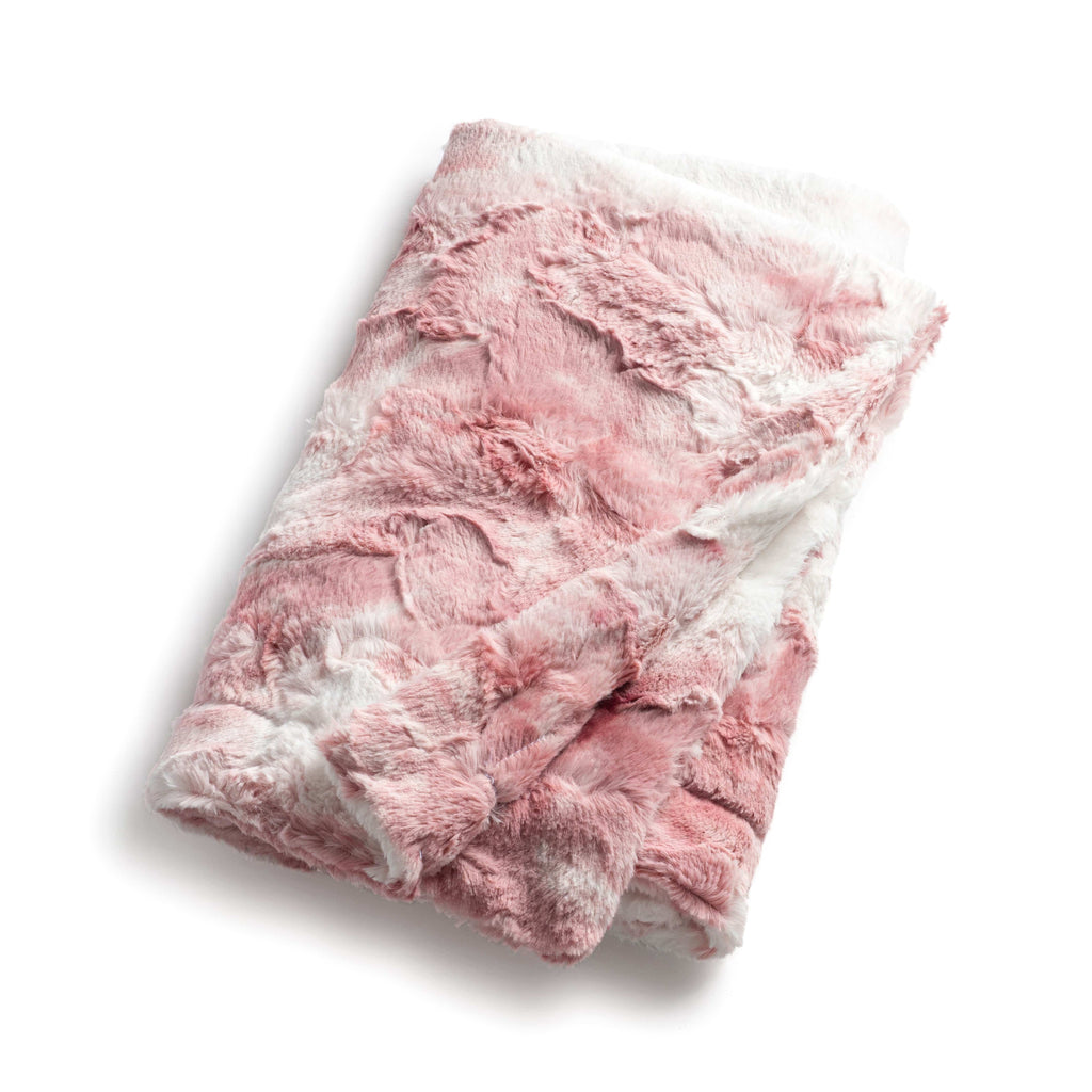 Zandino Couture Blanket Jellybeanzkids Zandino Couture Hudson Plush Blanket- Mauve OS