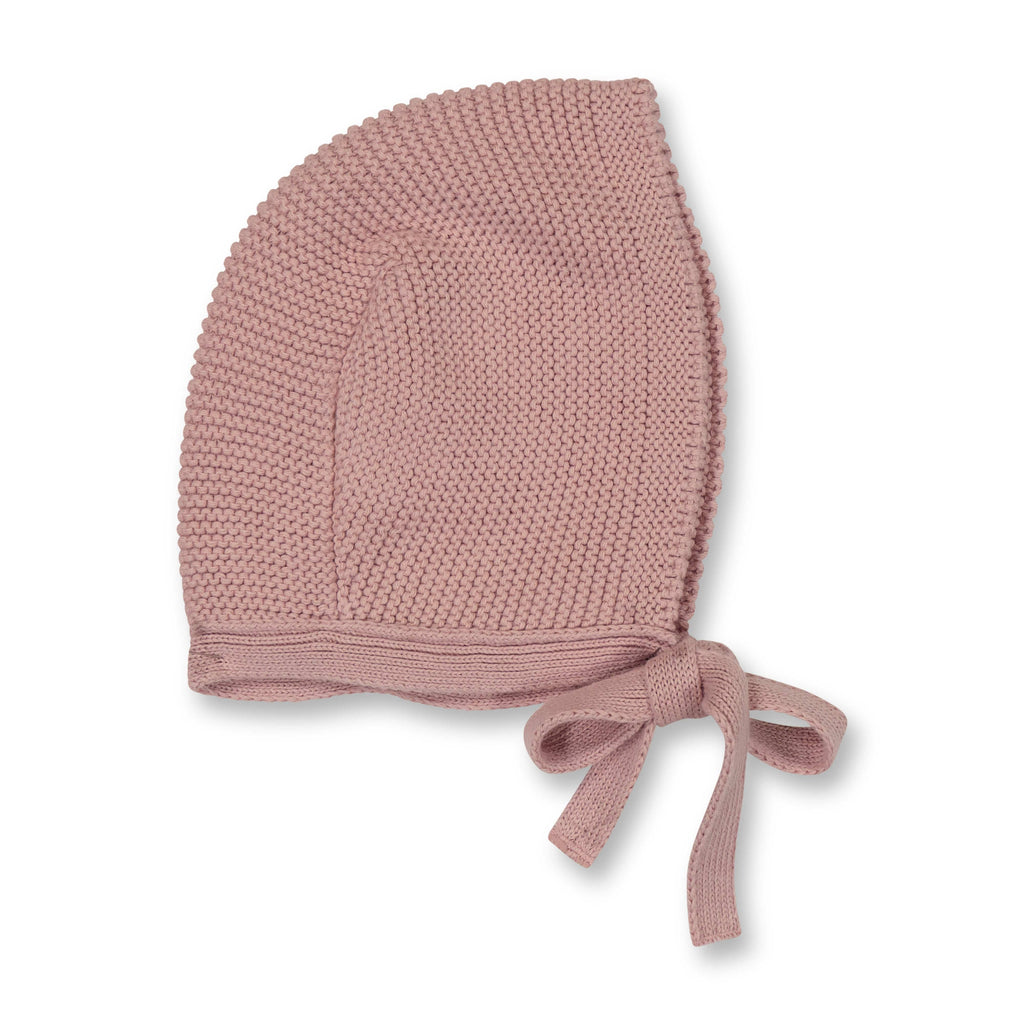 Zandino Couture Blanket Jellybeanzkids Zandino Couture Knit Cocoon & Bonnet - Mauve OS