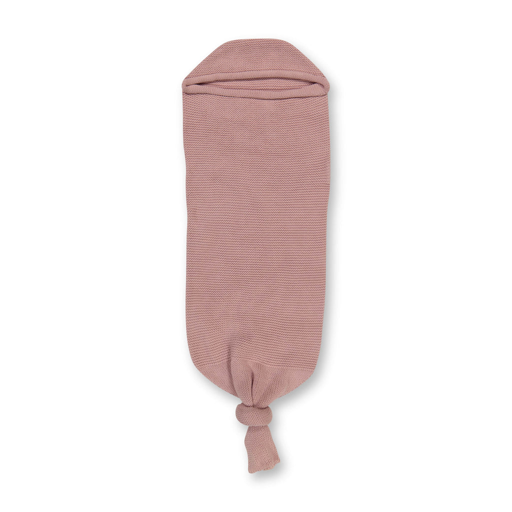 Zandino Couture Blanket Jellybeanzkids Zandino Couture Knit Cocoon & Bonnet - Mauve OS