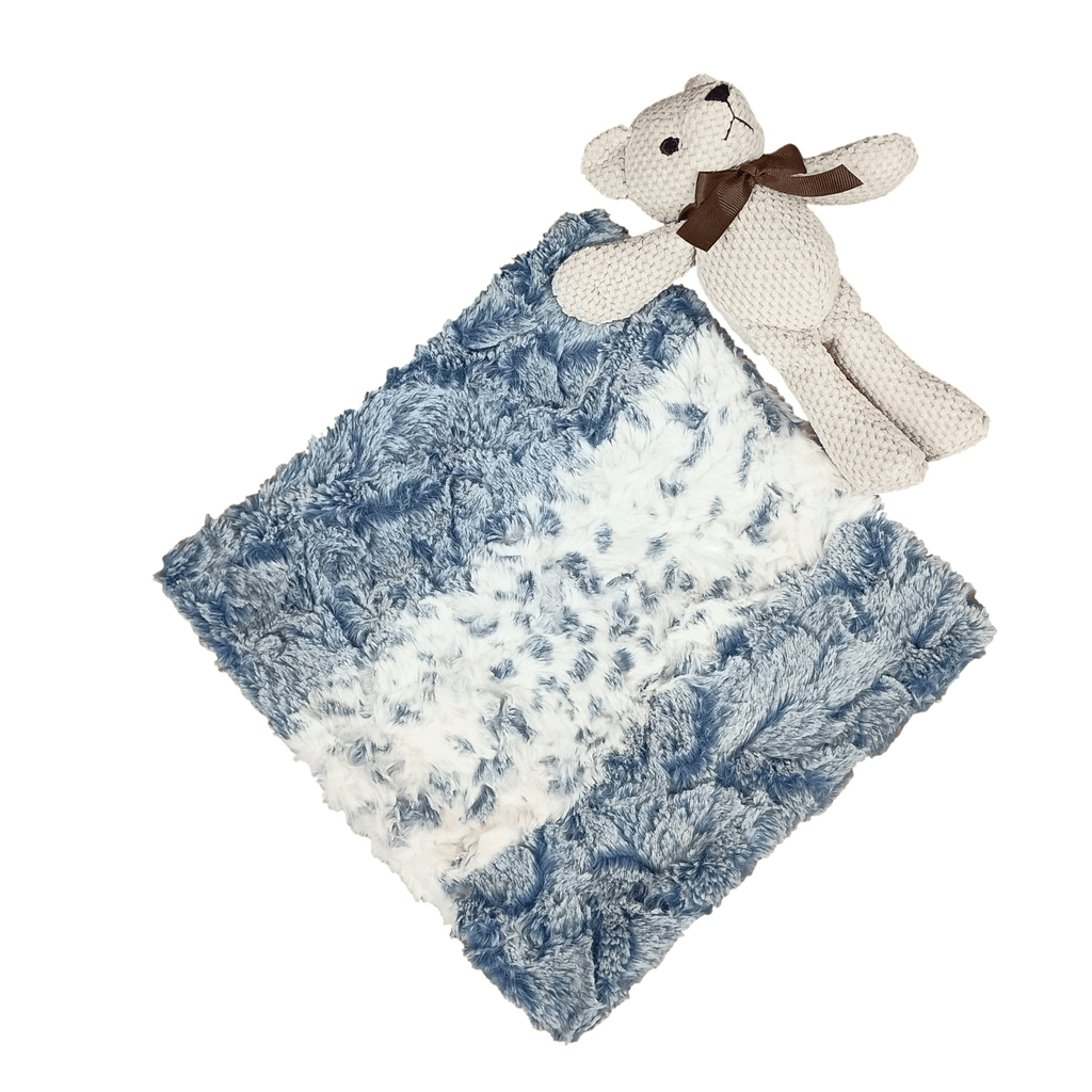 Zandino Couture Blanket Jellybeanzkids Zandino Couture Theodore Navy Security Blanket OS