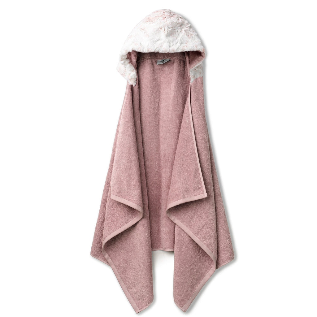 Zandino Couture Towels Jellybeanzkids Zandino Couture Oversized Hooded Towel-  Chloe Mauve OS