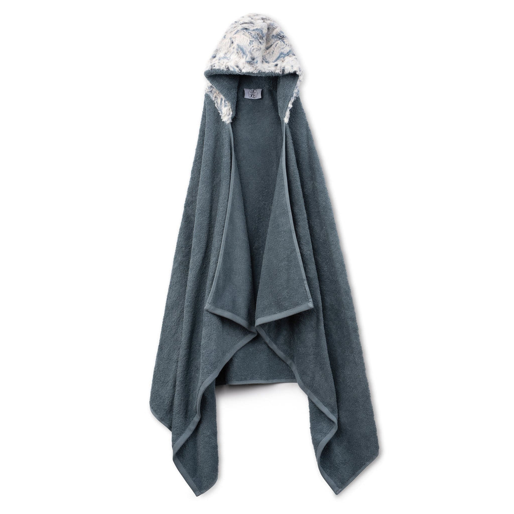 Zandino Couture Towels Jellybeanzkids Zandino Couture Oversized Hooded Towel- Chloe Navy OS