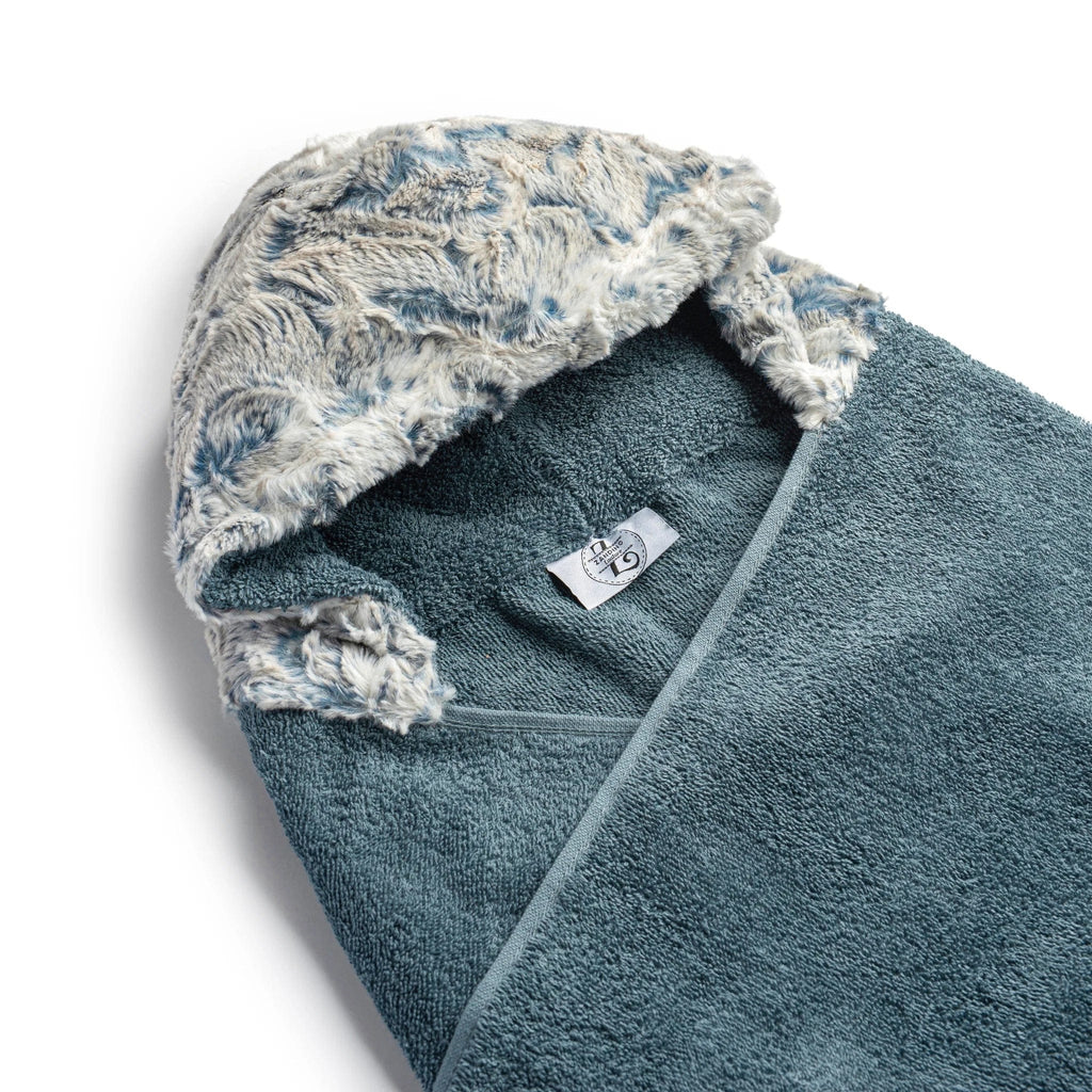 Zandino Couture Towels Jellybeanzkids Zandino Couture Oversized Hooded Towel- Chloe Navy OS