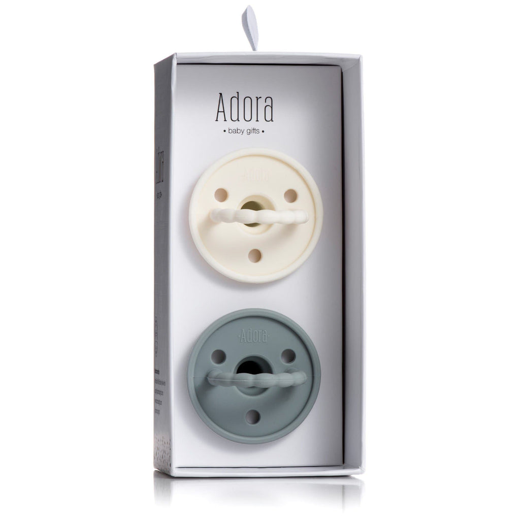 Adora Baby Gifts Pacifiers Jellybeanzkids Adora Baby Pacifier- Classic Vanilla/Graphite OS