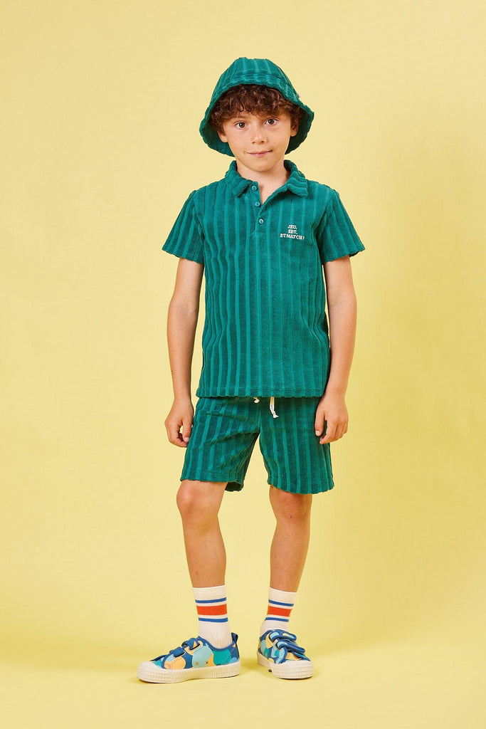 Arsene shorts Jellybeanzkids Arsene Sponge Bermuda - Green