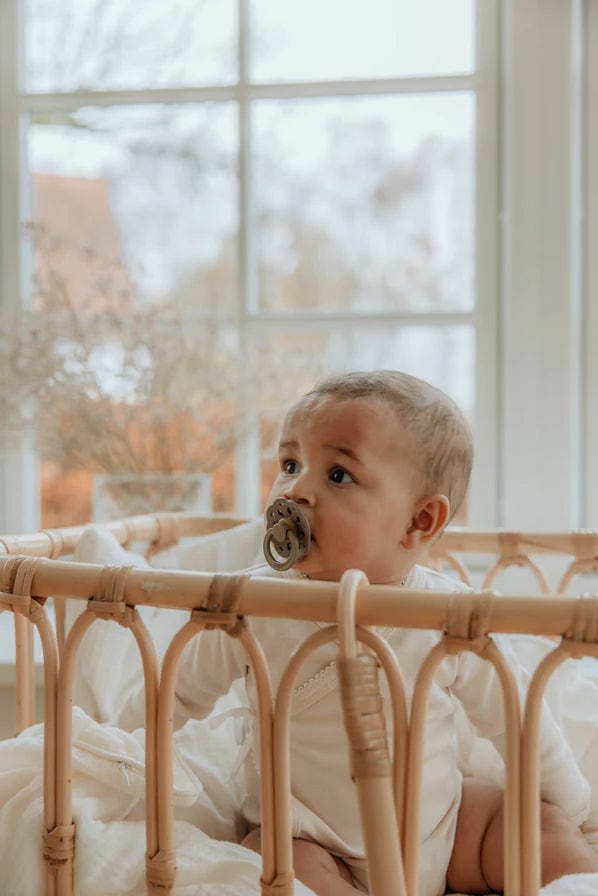 Bibs Boheme Latex Pacifier Pack Vanilla/Dark Oak