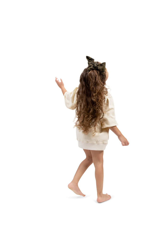 Blk&White NY Accessories Jellybeanzkids Blk&White NY Camo Scrunchie Hairtie OS