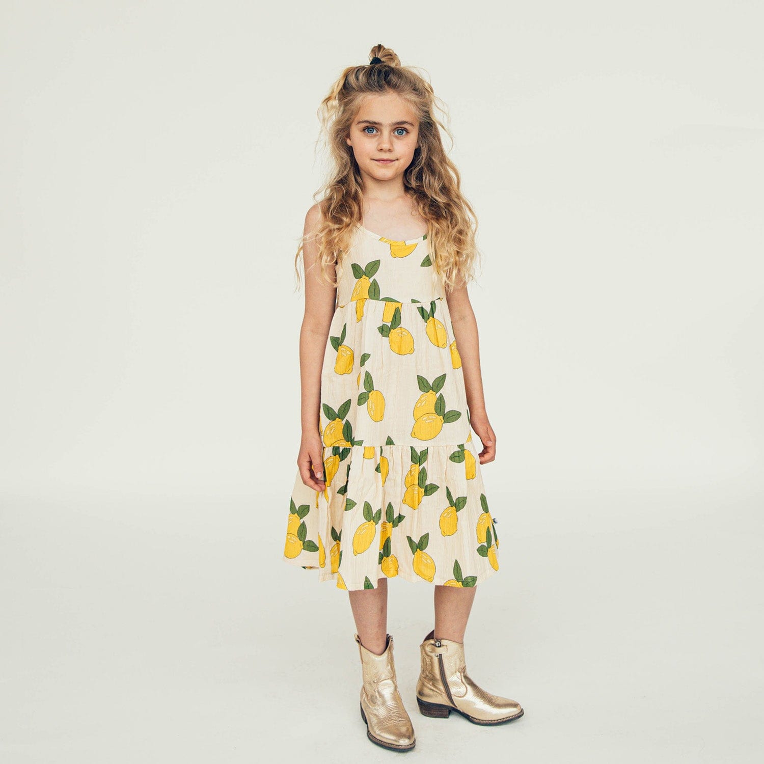 Buitengewoon Flash Kan weerstaan Carlijnq Lemon Halter Dress – JellyBeanz Kids