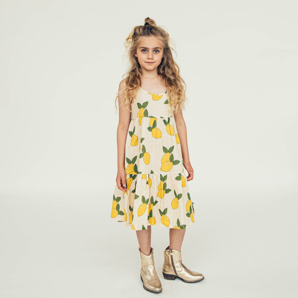 Carlijnq Dress Jellybeanzkids Carlijnq Lemon Halter Dress