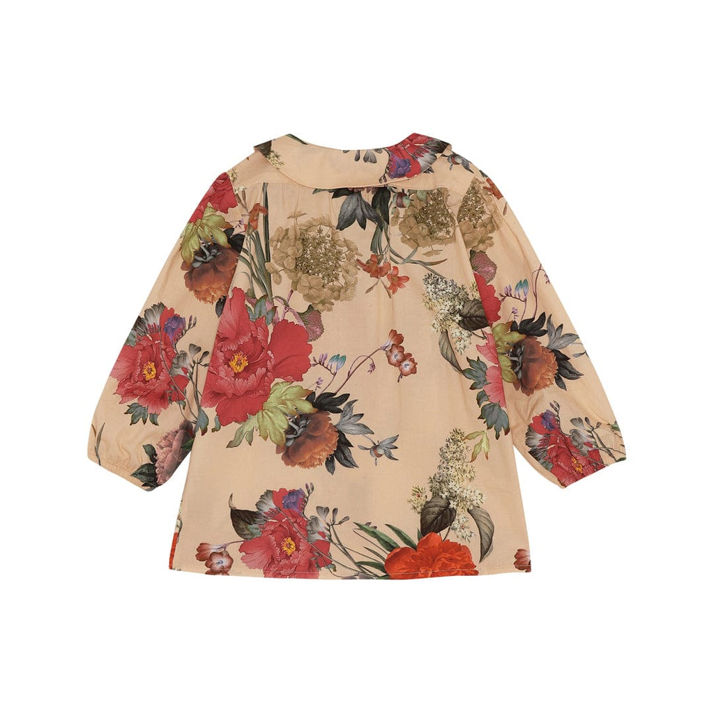 Christina Rohde Shirt Jellybeanzkids Christina Rohde Beige Floral Top