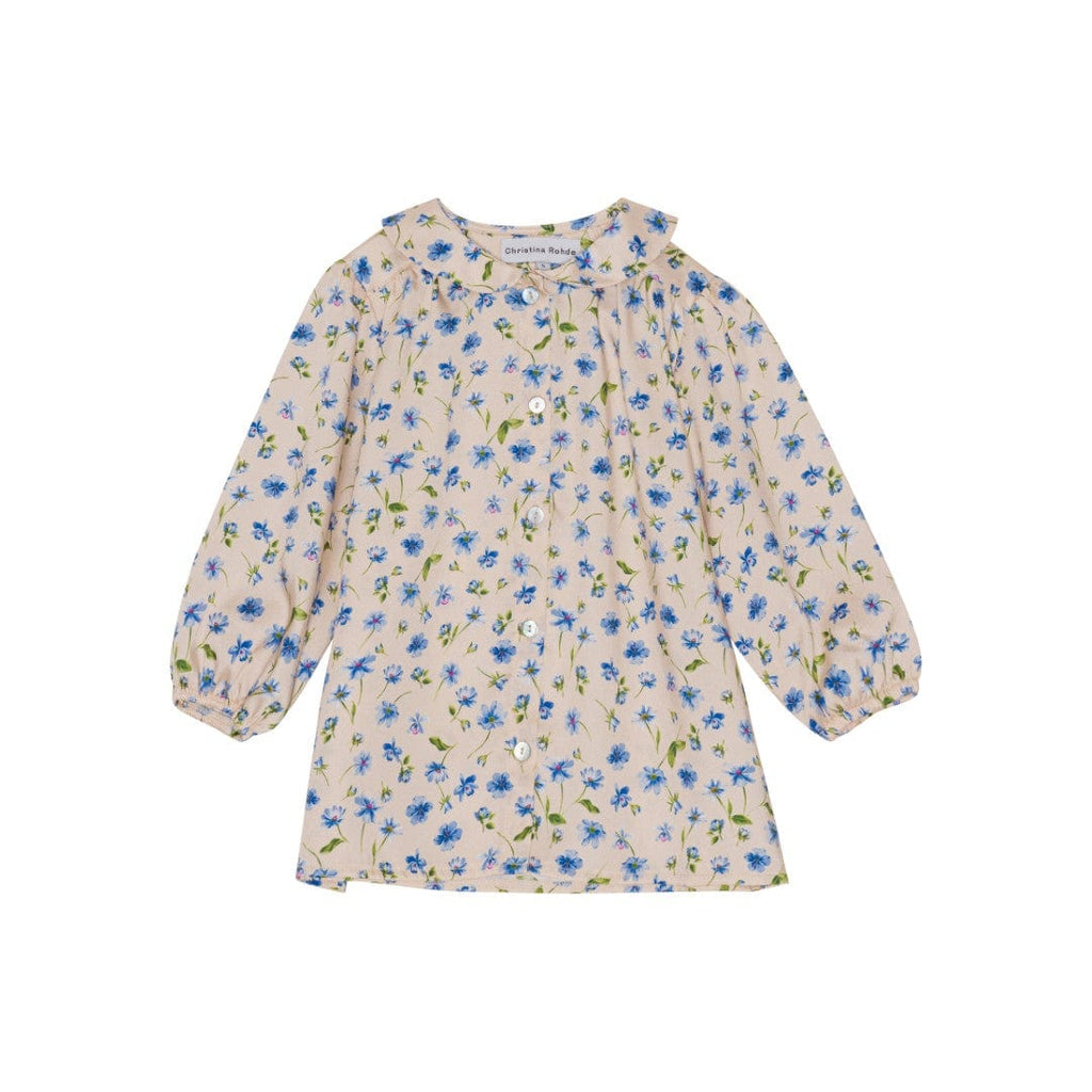 Christina Rohde Shirt Jellybeanzkids Christina Rohde Cream Floral Blouse