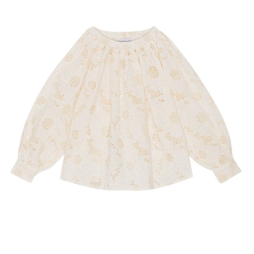 Christina Rohde Shirt Jellybeanzkids Christina Rohde Ivory Eyelet Shirt