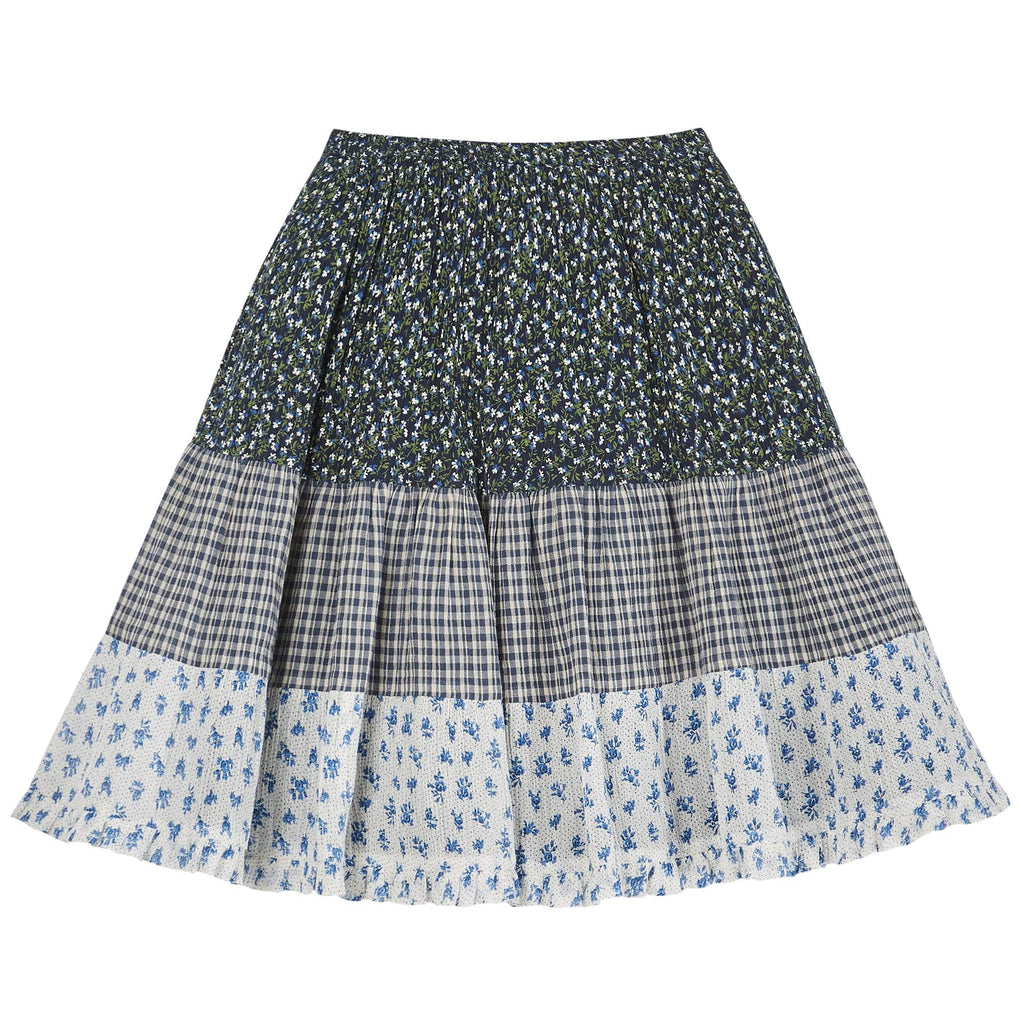 Emile et Ida Skirt Jellybeanzkids Emile et Ida Patchwork Long Skirt