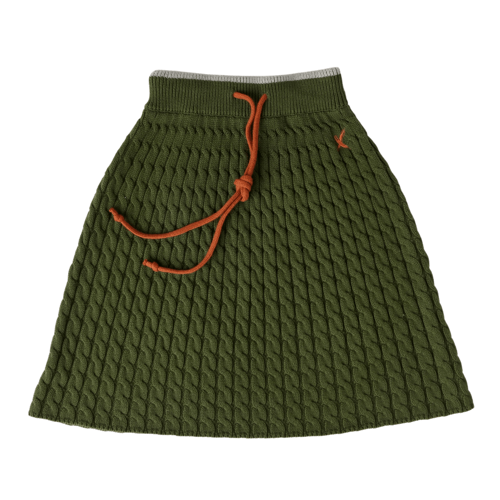 Hey Kid Skirt Jellybeanzkids Hey Kid Knit Skirt- Green