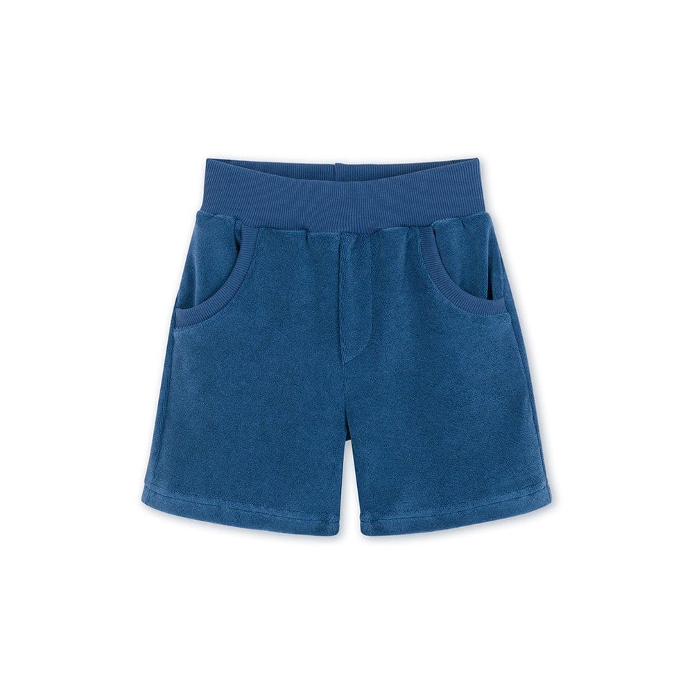 Kids On The Moon shorts Jellybeanzkids Kids On The Moon Boys French Terry Shorts-Blue