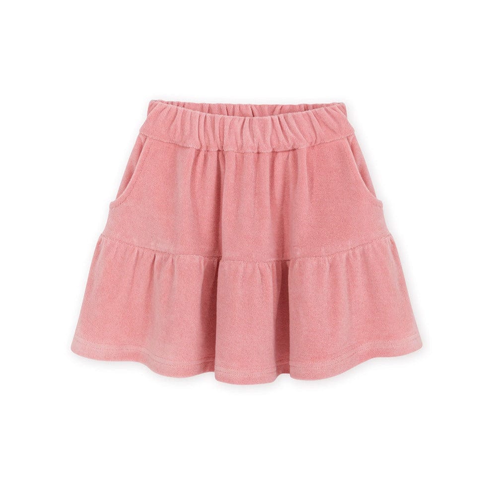 Kids On The Moon Skirt Jellybeanzkids Kids On The Moon French Terry Skirt-Pink