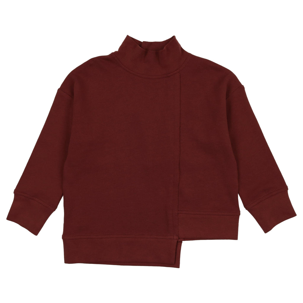 Kin+Kin Skirt Jellybeanzkids Kin+ Kin Assymetrical Top- Scarlet