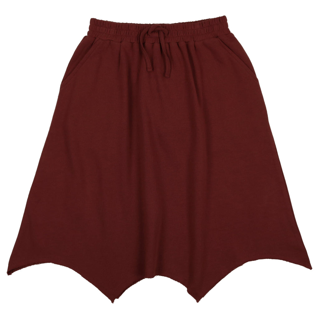 Kin+Kin Skirt Jellybeanzkids Kin+ Kin Midi Handkerchief Skirt- Scarlet