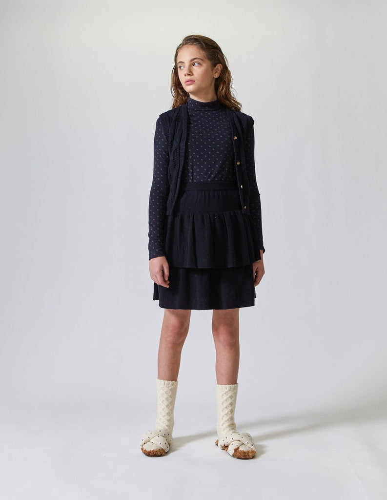Kipp Sweater Jellybeanzkids Kipp Twist Cable Knit Vest
