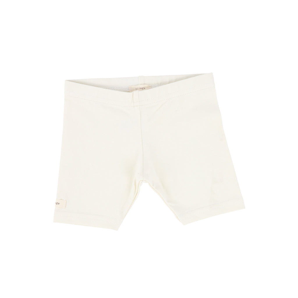 Lil Legs Leggings Jellybeanzkids Lil Legs Ivory Short Leggings