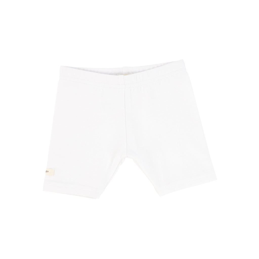 Lil Legs Leggings Jellybeanzkids Lil Legs  Pure White Short Leggings