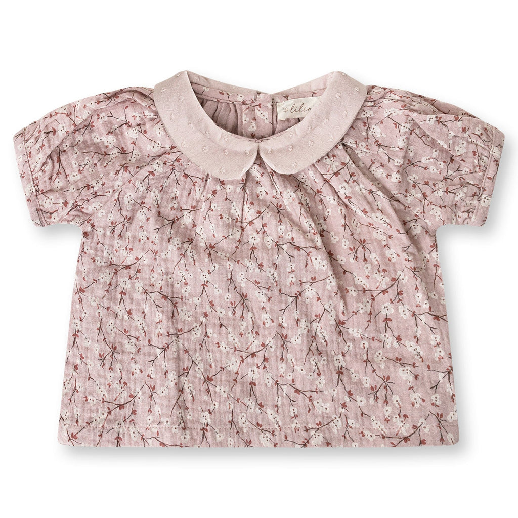 Lilinoa Shirt Jellybeanzkids Lilinoa Top Iris- Flower