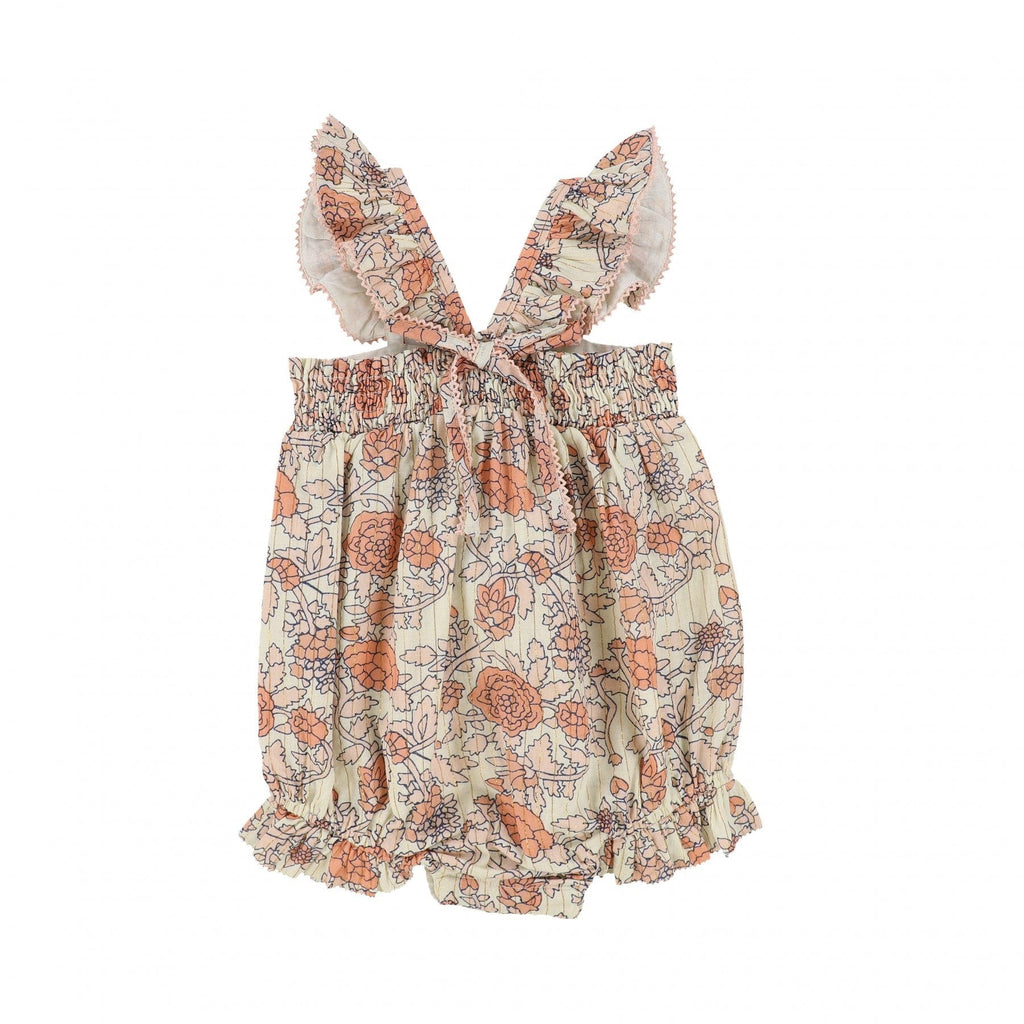 Louis Louise Romper Jellybeanzkids Louis Louise Merveille Romper- Lurex Indian Flower