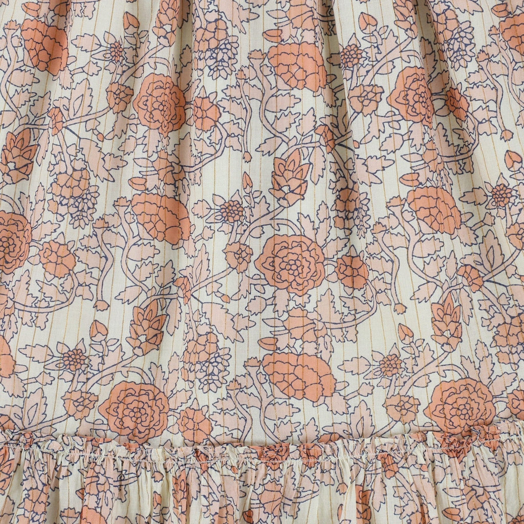 Louis Louise Skirt Jellybeanzkids Louis Louise Rachel Skirt- Lurex Indian Flower