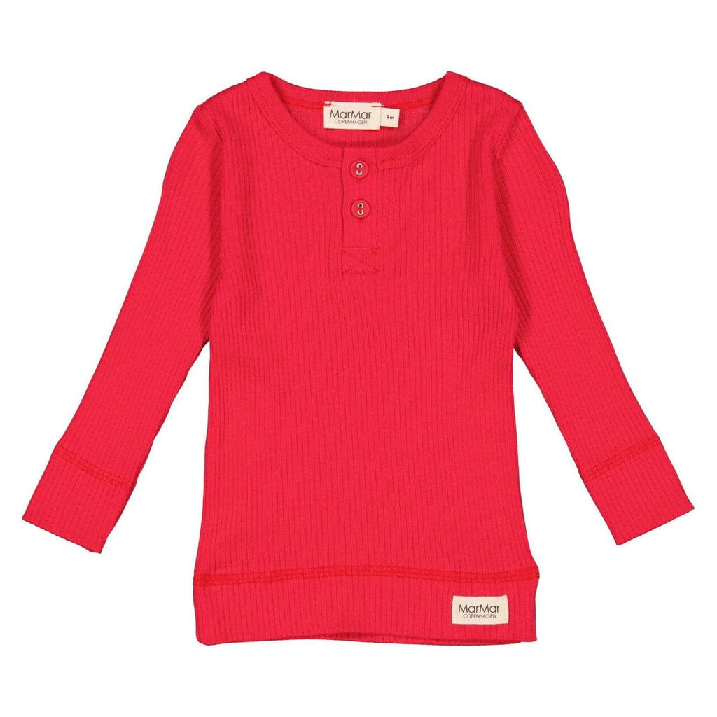 MarMar Copenhagen T-shirt Jellybeanzkids Marmar Long Sleeve Tee- Red Current