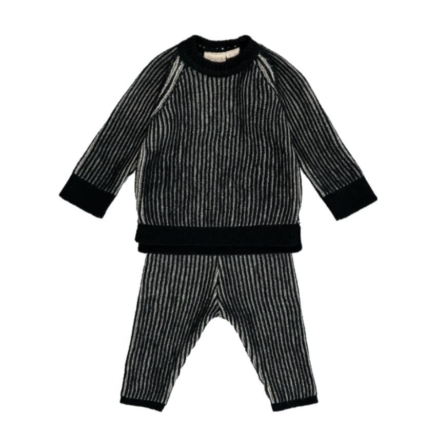 Mini Sibling Sweater Jellybeanzkids Mini Sibling Striped Set
