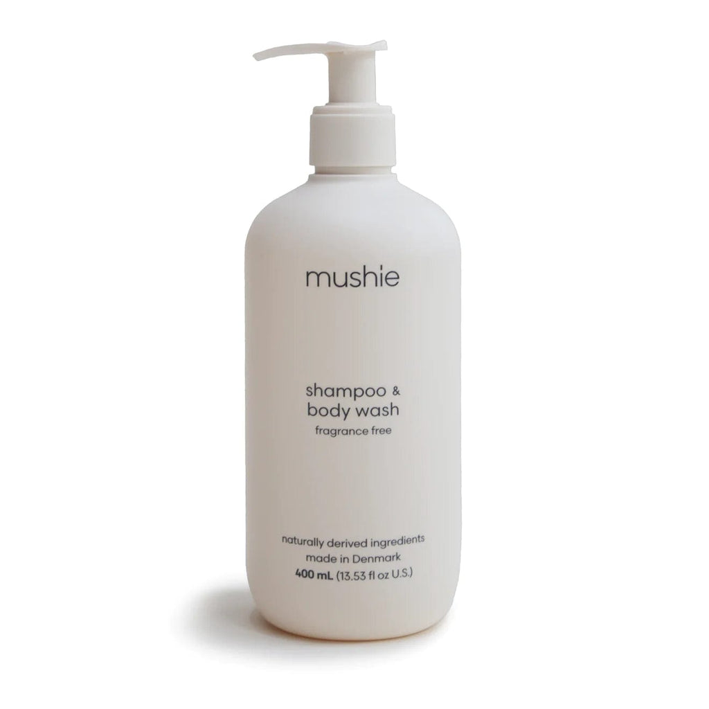 Mushie Jellybeanzkids Mushie Baby Shampoo & Body Wash 400 mL- Fragrance Free OS