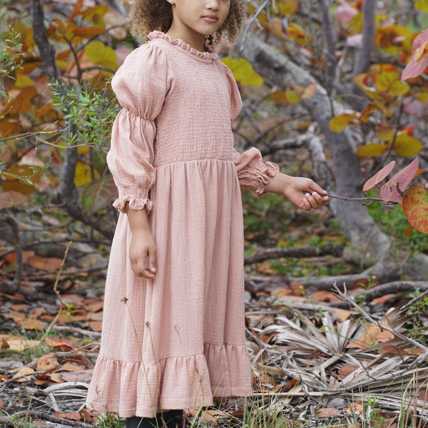 strapless open back dress Napaani Gilda Smock Dress – JellyBeanz Kids