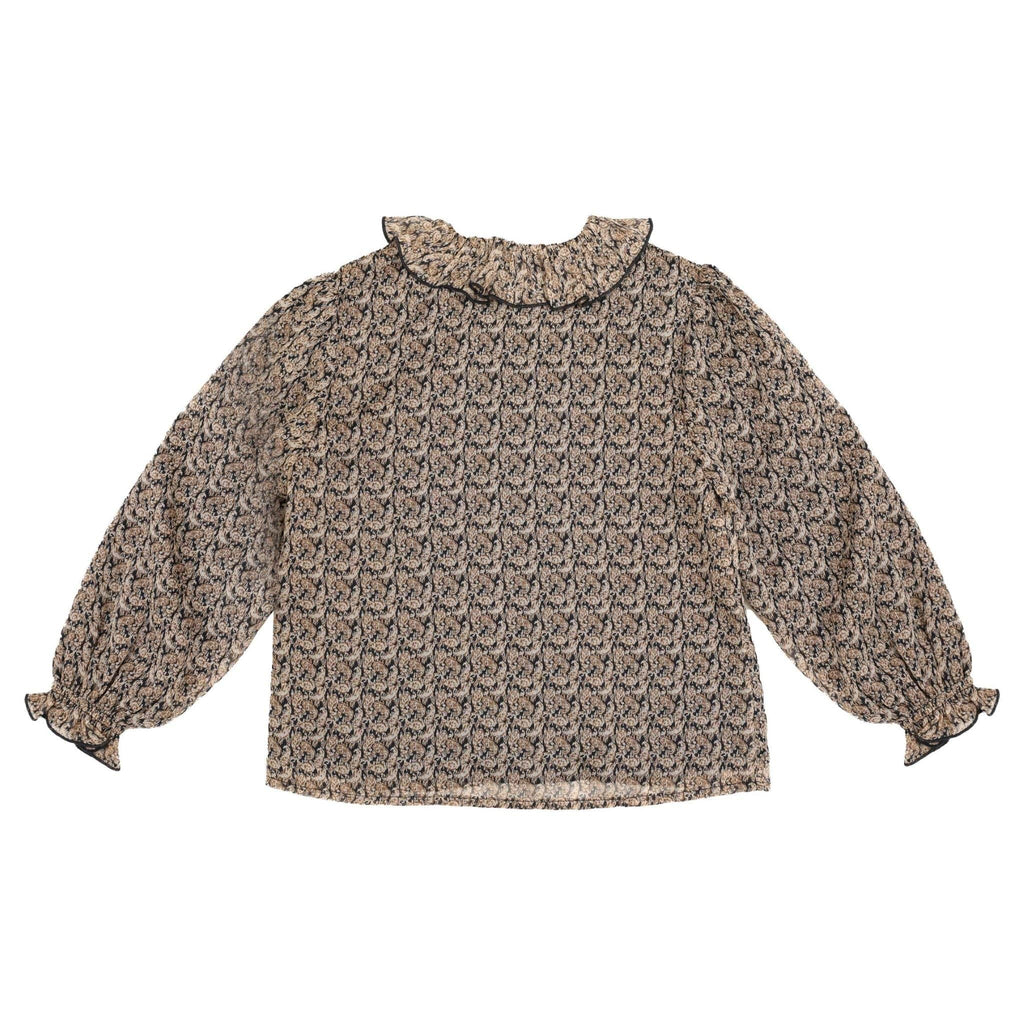 Noma Set Jellybeanzkids Noma Paisley Shirt With Gathered Collar Set